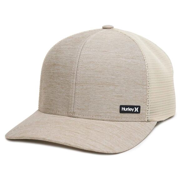 Hurley Men's Trucker Hat League Snapback Cap in Wheat - Picture 1 of 2